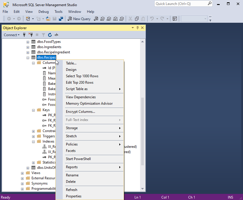 Navigate The Interface Of SQL Server Management Studio (SSMS ...